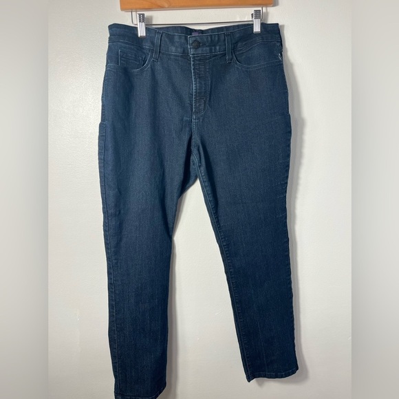 NYDJ Sheri Slim Rinse Skinny Jeans In Plus Size Petite - Picture 2 of 6